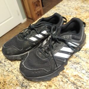 Adidas Men's Cloudfoam Black Trail Running Sneakers Shoes Size 8.5 HWA-1Y3001